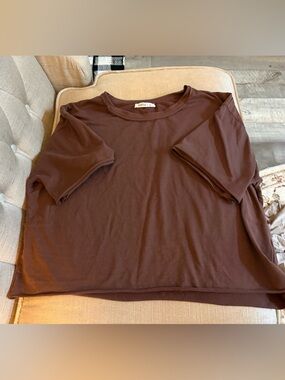 UE Brown Crewneck Tee